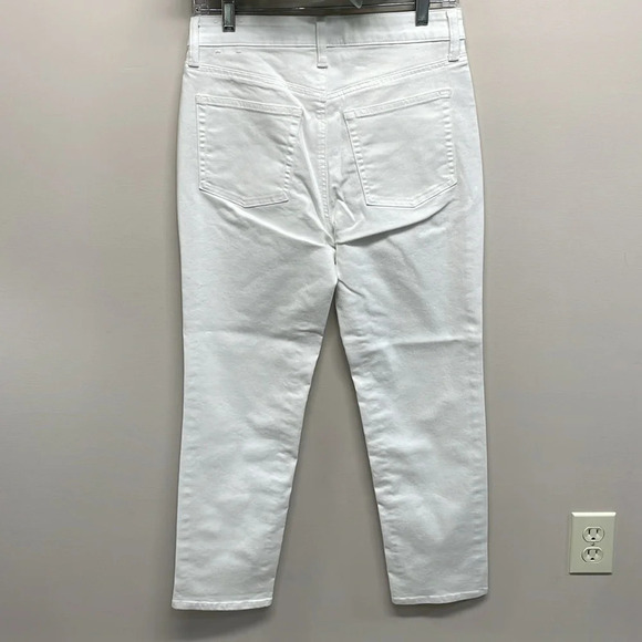 NWOT Talbots Modern Ankle Denim Jeans White 2 - Picture 4 of 15